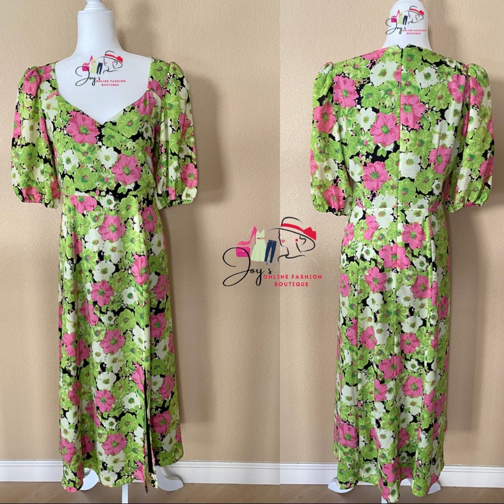 Preloved Wayf Floral Maxi Dress Size:M